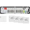 SALUS StartPack Premium RF - belaidis grindinio šildymo valdymo rinkinys su interneto valdymu: KL08RF230V, UG800, 4 x SQ610RF