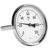 Afriso Bimetalinio termometro BITH 100 Ø = 100mm 0-120 ° C 1 / 2 "Kl. 2.0 - 63811