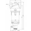 Afriso vandens filtras AWF 130, atbulinis plovimas, G1" sriegis 4213000