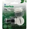 Agaplast kampinė čiaupo jungtis su vidiniu sriegiu 1/2" - 3/4" - 1" LIGHT Line (1/4) - lizdinė plokštelė