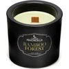 Agdexpert Bamboo Forest sojų žvakė juoda 170g
