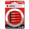Agfa Baterija AAA / R03 1000mAh 4 vnt.