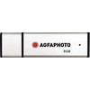 AgfaPhoto USB 2.0 sidabrinis 8GB