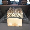 AGM Didelis elastingas automobilinės bagažinės tinklelis su kišene 110x40, juodas