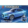 Airfix QUICKBUILD Audi TT kupė, mėlynas – surenkamas be klijų, 44 d.