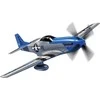 Airfix QUICKBUILD P-51D Mustang D-Day – surenkamas konstruktorius be klijų
