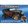 Airfix QUICKBUILD Jeep Quicksand – surenkamas modelis be klijų