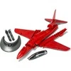 Airfix QUICKBUILD Raudona Arrows Hawk – lėktuvo konstruktorius be klijų