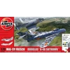 Airfix Airfix rinkinys Mig 17F Fresco Douglas A-4B Skyhawk Dogfight Double