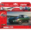 Airfix Jaguar E-Type 1:43 dovanų rinkinys – plastikinis modelis A55009