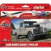 Airfix Land Rover Series 1 Pick-Up 1/43 dovanų rinkinys su dažais ir klijais