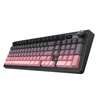 Ajazz AK980 dovanų jungiklis V2 mechaninė žaidimų klaviatūra rožinis gradiento modelis su RGB ekranu