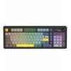 Ajazz AK980-V2 mechaninė žaidimų klaviatūra su dovanų jungikliais, juodos spalvos, su RGB ekranu