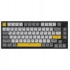 Ajazz Klaviatūra AK820 Pro dovanų jungiklis juodai pilkas-geltonas-3 modelių RGB
