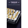 Ajazz Klaviatūra žaidimams mechaninė AK820 MAX Magnetic switches-Violetinė-Baltas-Mėlyna-RGB