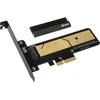 Akasa iš M.2 SSD į PCIe adapterio plokštė