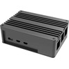AKASA dėklas Pi-5 Pro, skirtas Raspberry Pi 5, aliuminis, juodas
