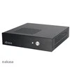 Akasa Cypher Thin–Mini–ITX korpusas, 120 W PSU, OEM – juoda