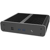 Akasa Euler CTX kompiuterio korpusas, bevielis mini korpusas, Thin-Mini-ITX – juodas