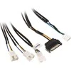 Akasa Flexa FP3S PWM Splitter Cable (3 Fans) - sleeved, 30cm