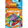 Aksjomat akvarelinių rašiklių spalvinimo puslapiai. Nežinomi dinozaurai. 37392