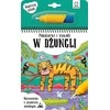 Aksjomat PRINCAS. JUNGLE, Spalvokite ir raskite, vandens žymeklis, 5+