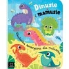 Aksjomat Knyga sensoryczna Dinusie i mamusie KS1051 – interaktyvi dinozaurų knygelė