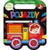 Aksjomat Eo, eo, eo! Transporto priemonės. Spalvinimo knygelė su lipdukais