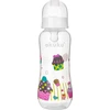 AKUKU 250 ml maitinimo buteliukas su silikoniniu žinduku, А0005, baltas