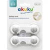 Akuku stalčių apsauga (2 vnt.), pilka, A0649