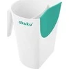 Akuku puodelis galvai skalauti, baltos/turkio spalvos, A0430