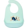 AKUKU silikoninis seilinukas su kišenėle WHALE, A0505