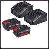 EINHELL VEJĖJAS GE-CM 36/43 Li M (2x4,0Ah)