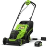 Akumuliatorinė vejapjovė Greenworks 24 V vejapjovė 33 cm MO24L411-01 rinkinys įkroviklis + akumuliatorius 4 Ah