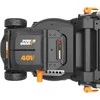 WORX Nitro akumuliatorinė vejapjovė, 37 cm pjovimo plotis, 40 l talpa, WG737E