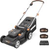 Akumuliatorinė vejapjovė Worx WG745E; 40 V; 2x4,0 Ah akum.