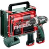 Akumuliatorinis suktuvas-gręžtuvas Metabo PowerMaxx BS Basic; 12 V; 2x2 Ah akum.; + priedai (600080710)