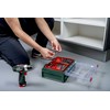 Akumuliatorinis suktuvas-gręžtuvas Metabo PowerMaxx BS Basic; 12 V; 2x2 Ah akum.; + priedai (600080710)