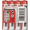 Akumuliatorius Panasonic PANASONIC Zinkouhlíkové baterie Raudona Zinc R03RZ/4P AAA 1,5V (shrink 4ks)