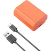 Oranžinis SmallRig 4969 NP-FZ100 USB-C Rechargeable Camera Baterija Oranžinis