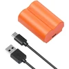 Oranžinis SmallRig 4970 NP-W235 USB-C Rechargeable Camera Baterija Oranžinis