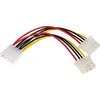 Akyga Oem Molex maitinimo laidas 2x Molex - 15cm