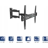 Akyga AKYGA AK-MB-11 televizoriaus sieninis laikiklis Full Motion Bracket +-90deg 40kg VESA 600x400mm 37-75col.