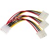 Akyga AKY AK-CA-40 Adapteris Molex /3x Molex
