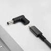 USB C tipo į DC 5.5/2.1 mm adapteris - universalus maitinimo šaltinio kištukas - Akyga AK-ND-C02