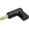 USB C tipo į DC 4.8/1.7 mm adapteris - universalus maitinimo šaltinio kištukas - Akyga AK-ND-C03