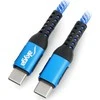 Laidas Akyga C tipo USB - C tipo USB - mėlynas - 1m - AK-USB-37
