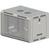 Alantec SW-6U-600-500-N-DSJ-OP-RP-B-S Prie sienos montuojama spintelė 19" 6U 600x500