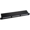 Q Lantec Patchpanel STP Cat.6 19 colių 1U 24xRJ45 LSA