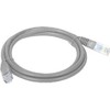 Patch-cord S/FTP kat.6A LSOH 3.0m pilka ALANTEC